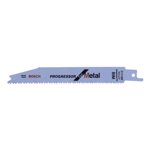 Bosch reciprozaagblad S 123 XF, Progressor for Metal