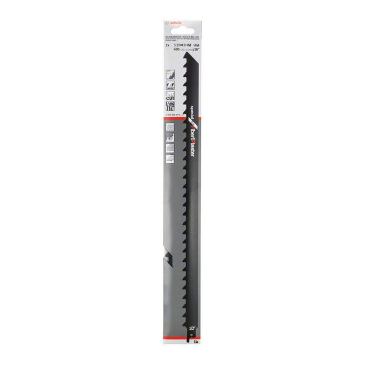 Bosch reciprozaagblad S 2041 HM, Special for Fiber and Plaster