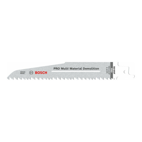 Bosch reciprozaagblad S 610 VF, Heavy for Wood and Metal