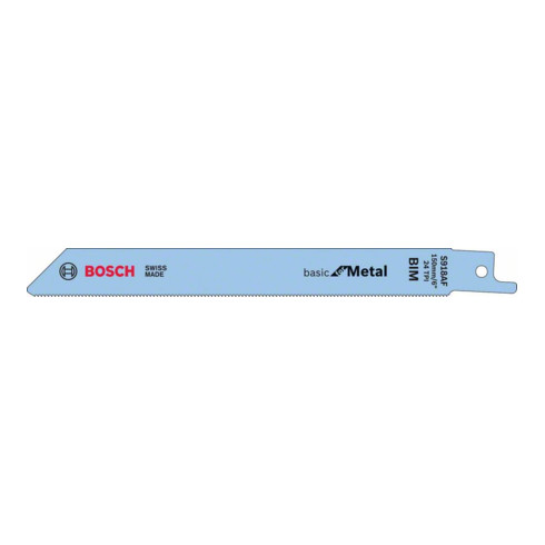 Bosch reciprozaagblad S 918 AF, Basic for Metal
