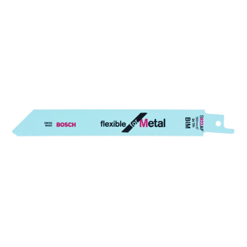 Bosch reciprozaagblad S 922 AF, Flexibel for Metal