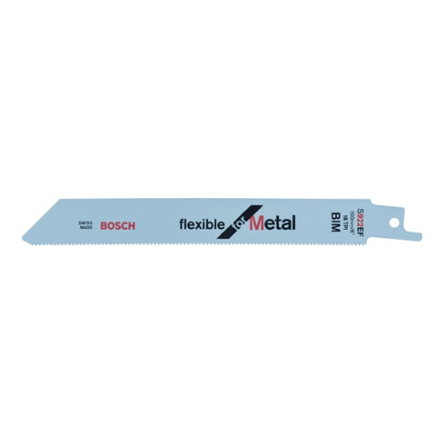 Bosch reciprozaagblad S 922 AF, Flexibel for Metal