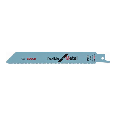 Bosch reciprozaagblad S 922 BF, Flexibel for Metal