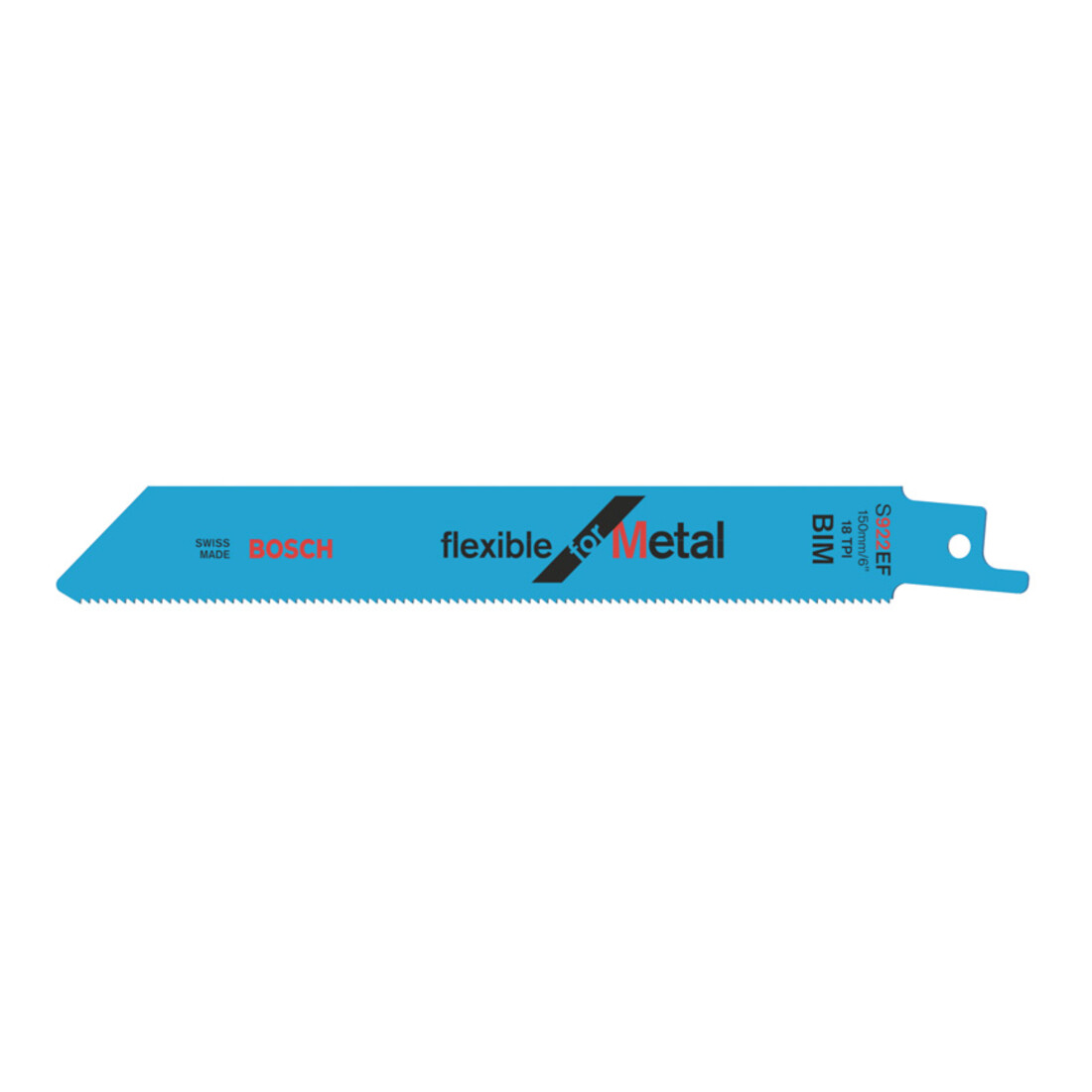 Bosch reciprozaagblad S 922 EF, Flexibel for Metal