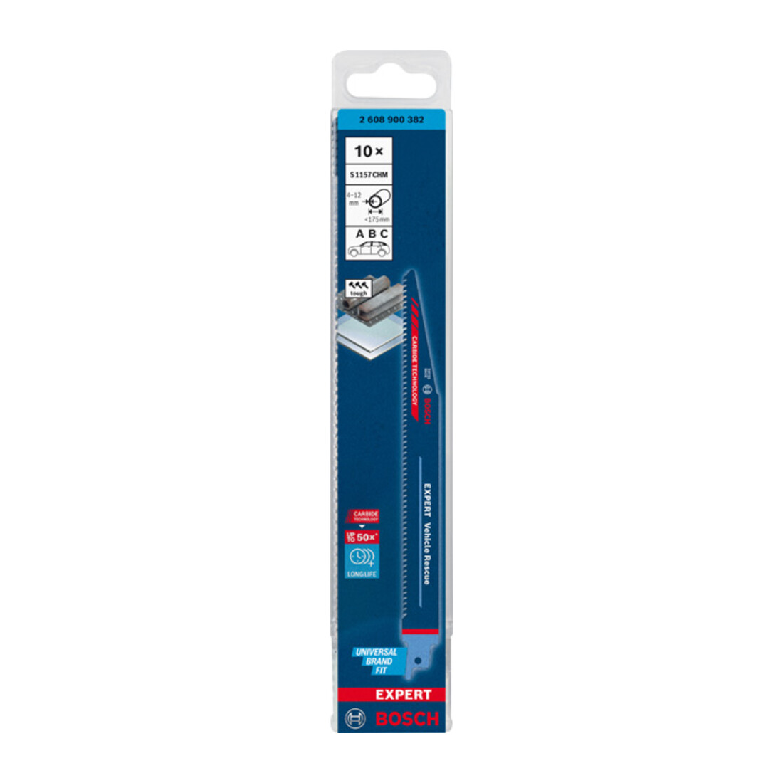 BOSCH Reciprozaagbladen, set, Omschrijving: 1157CHM-E