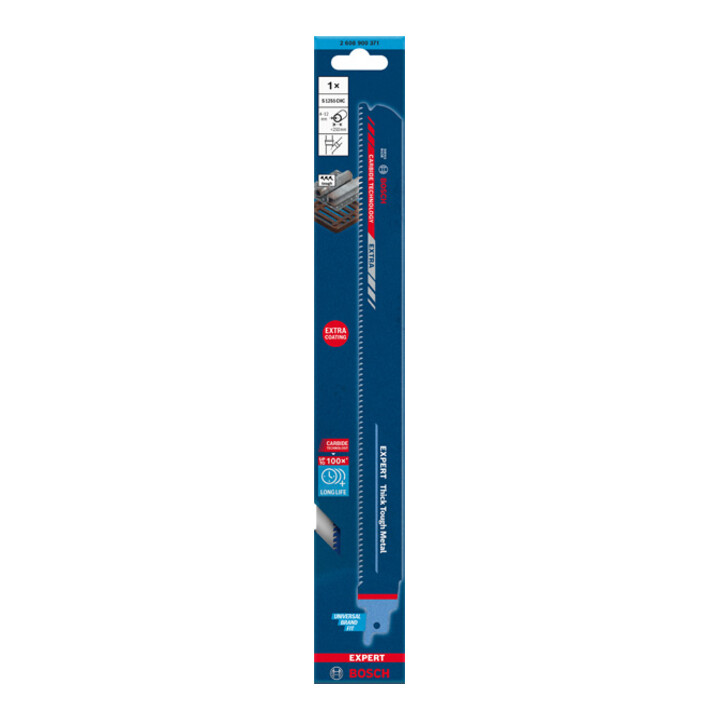 BOSCH Reciprozaagbladen, set, Omschrijving: 1255CHC-E