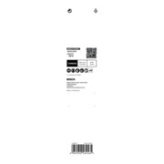 BOSCH Reciprozaagbladen, set, Omschrijving: 955CHC-E-5