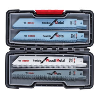Bosch reciprozaagbladen set Wood and Metal 20 stuks