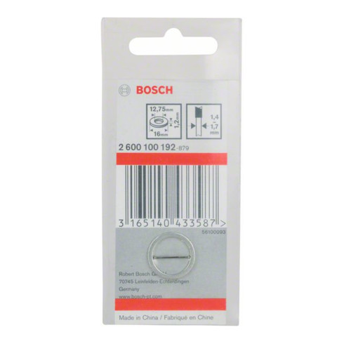 Bosch reduceerring voor cirkelzaagbladen 16 x 12,75 x 1,2 mm