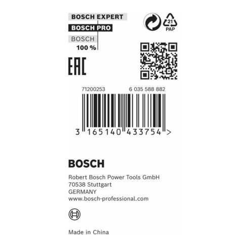 Bosch reduceerring voor cirkelzaagbladen 30 x 24 x 1,2 mm