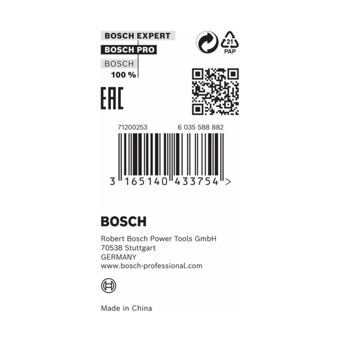 Bosch reduceerring voor cirkelzaagbladen 30 x 24 x 1,2 mm