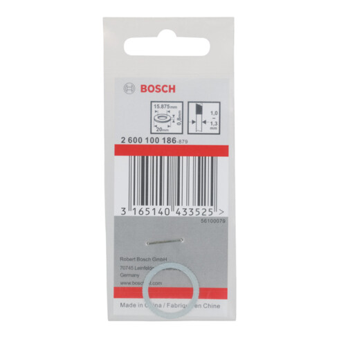 Bosch Reduzierring für Kreissägeblätter 20 x 15,875 x 0,8 mm