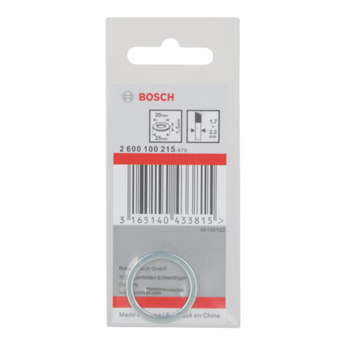 Bosch Reduzierring für Kreissägeblätter 25 x 20 x 1,5 mm