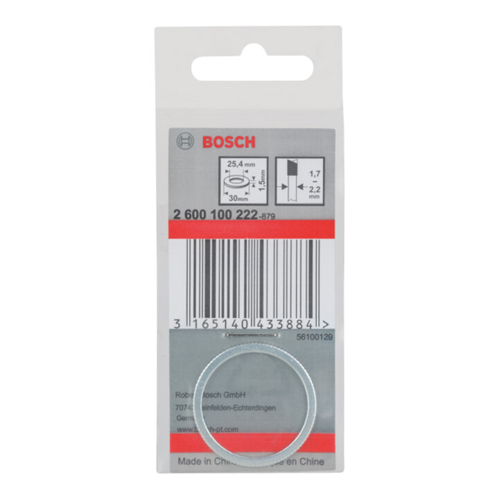 Bosch Reduzierring für Kreissägeblätter 30 x 25,4 x 1,5 mm