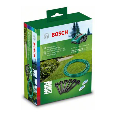 Bosch Reparatursatz für Begrenzungsdraht, für Roboter-Rasenmäher