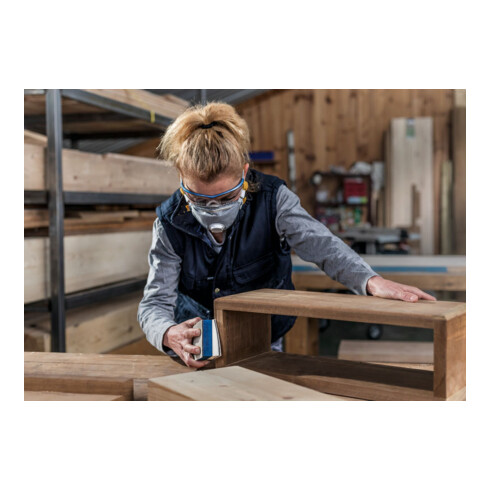 Bosch Rete di levigatura EXPERT M480, doppia densità, 80x133 mm, per levigare a mano