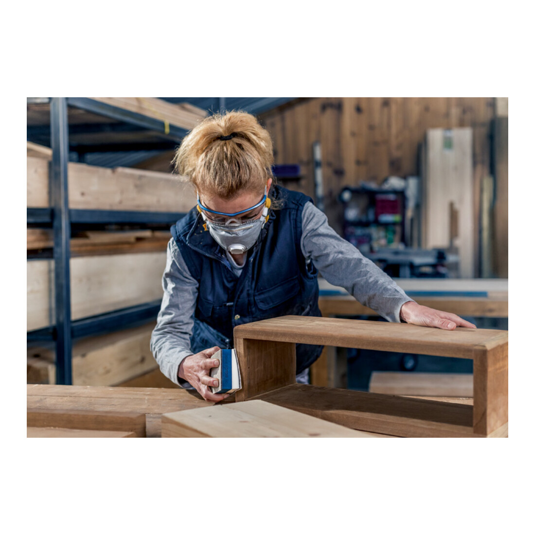 Bosch Rete di levigatura EXPERT M480, doppia densità, 80x133 mm, per levigare a mano