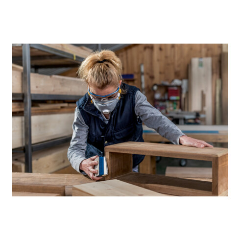 Bosch Rete di levigatura EXPERT M480, doppia densità, 80x133 mm, per levigare a mano