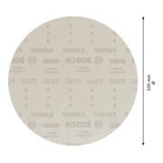 Bosch Rete di levigatura EXPERT M480 per levigatrice per cartongesso-4