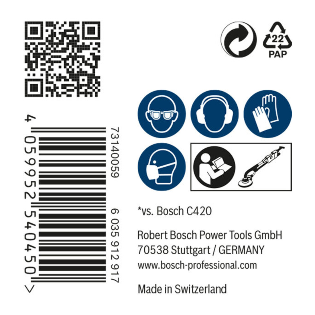 Bosch Rete di levigatura EXPERT M480 per levigatrice per cartongesso