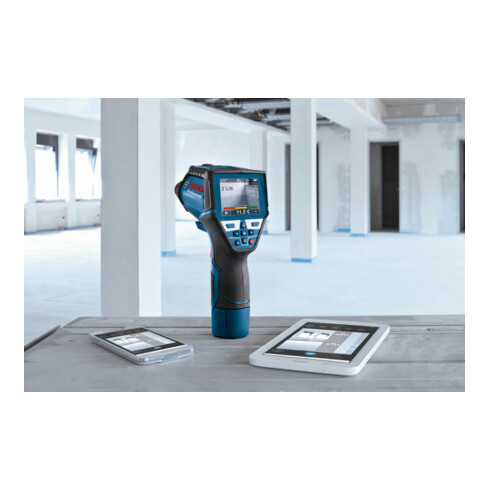 Bosch Rilevatore termico GIS 1000 C con adattatore per batterie