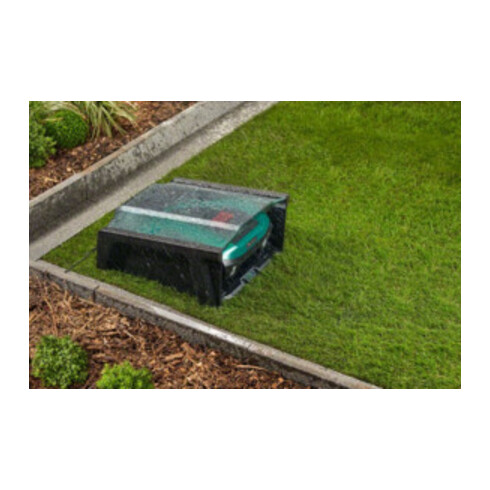 Bosch Roboter-Rasenmäher Indego-Garage
