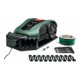 Bosch Roboter-Rasenmäher Indego M+ 700 Ladestation, 1 Kabelverbinder, Begrenzung 175 m-1