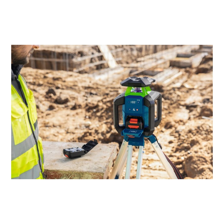 Bosch Rotatielaser GRL18V-4-34CVG 18V accu ProCORE18V 4.0Ah in L-BOXX