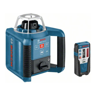 Bosch Rotationslaser GRL 300 HV mit RC 1 WM 4 LR 1 BT 170 HD und GR 240