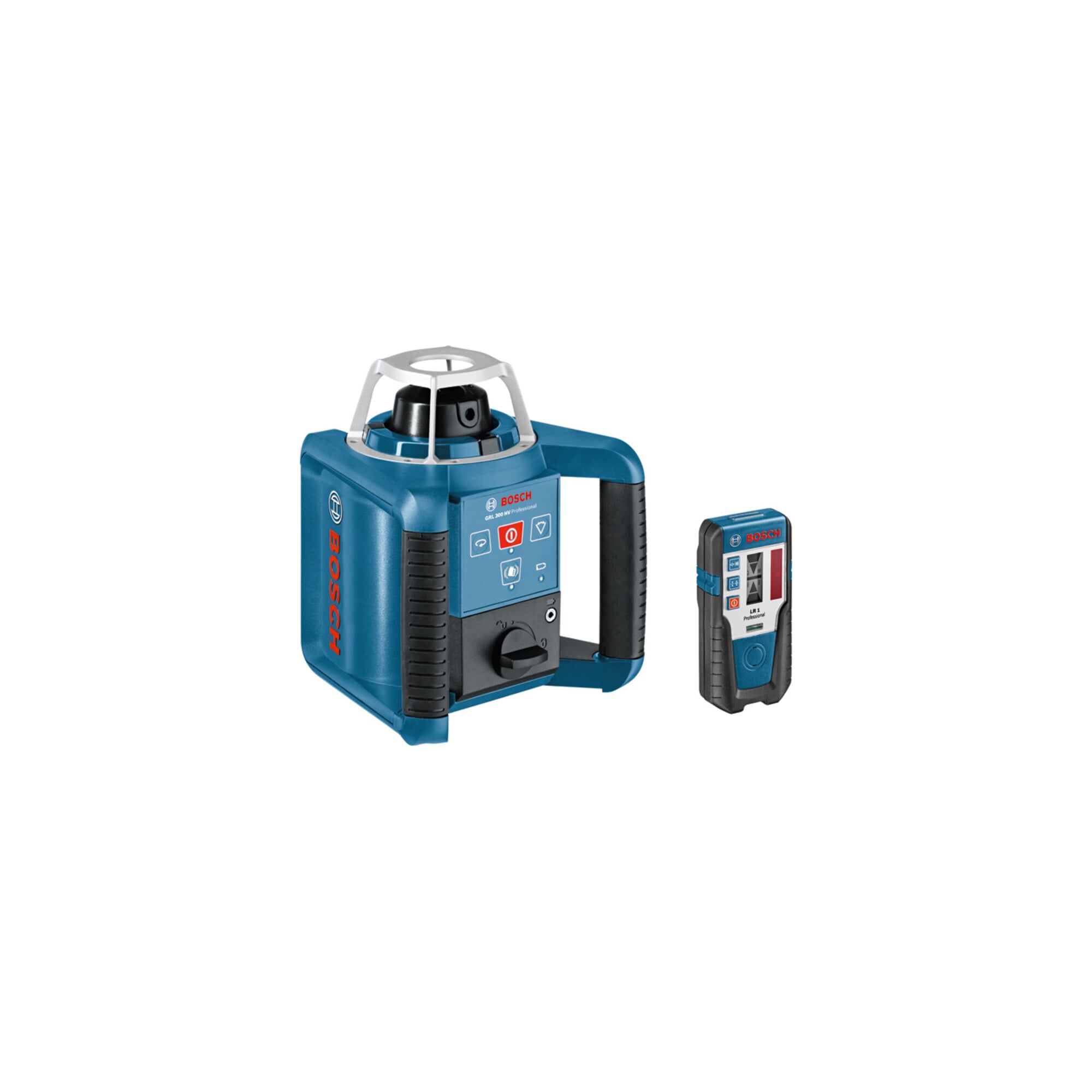 BOSCH Rotationslaser GRL 300 HV mit RC 1 WM 4 LR 1 BT 170 HD und GR 240