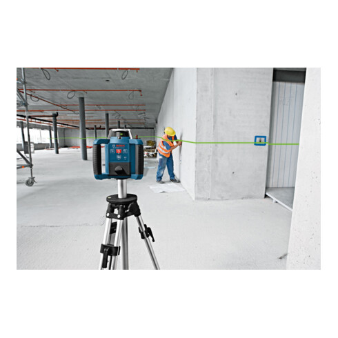 Bosch Rotationslaser GRL 300 HVG + LR 1 G, Batterien: 1 x 9V + 2 x 1,2V HR20 in L-BOXX