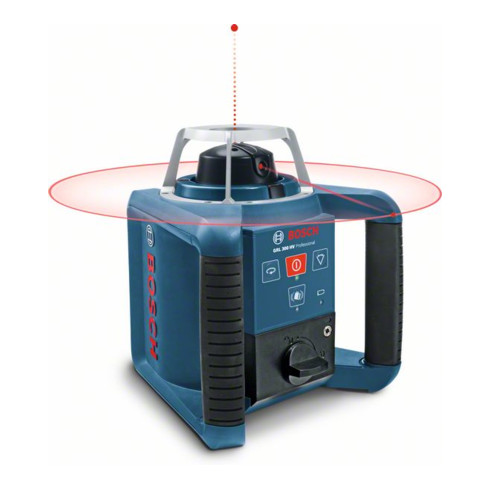 Bosch roterende laser GRL 300 HV met RC 1 WM 4 en LR 1