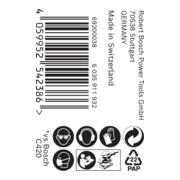 Bosch Rotolo di carta abrasiva EXPERT C470, 115mm 5m G 180-5