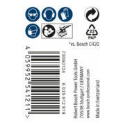 Bosch Rotolo di rete abrasiva EXPERT M480-4