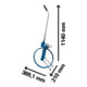 Bosch Roue de mesure GWM 40 robuste avec compteur 6 chiffres