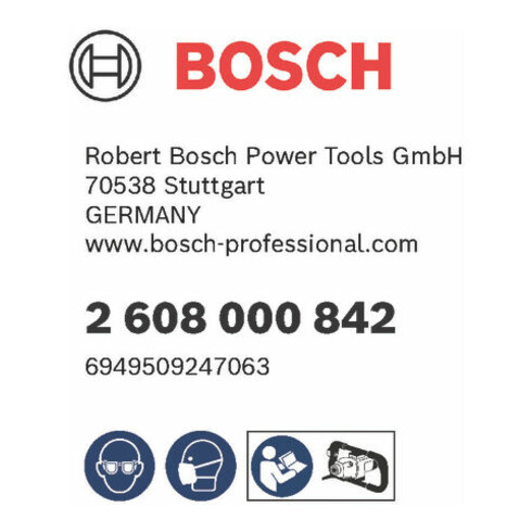 Bosch Rührkorb für zähflüssige und klebrige Stoffe, ø120 mm