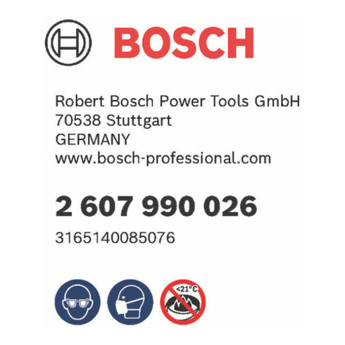 Bosch Rührkorb leicht für Bohrmaschinen 105 mm 590 mm 15-20 kg
