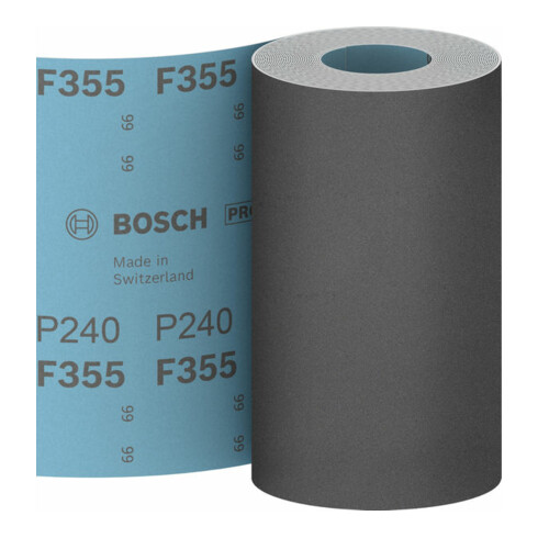 Bosch Rullo abrasivo in carta C355 impermeabile, 5m