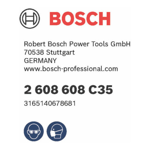 Bosch Rullo abrasivo M480 Net, 5m