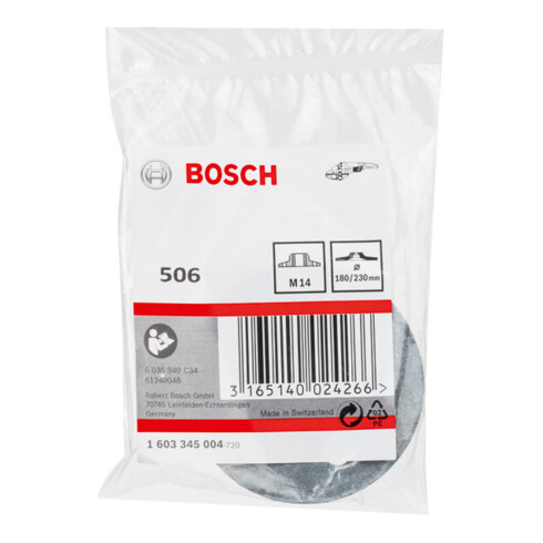 Bosch Rundmutter mit Flanschgewinde M 14 Durchmesser: 180/230 mm