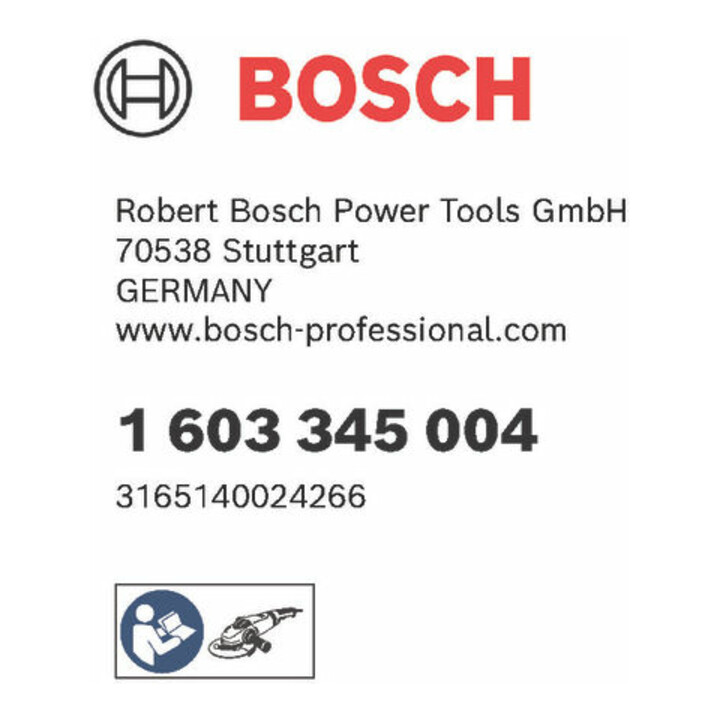 Bosch Rundmutter mit Flanschgewinde M 14 Durchmesser: 180/230 mm
