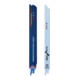 Bosch S 1122 BF + 1 Expert 'Métal dur moyen-épais' S 1155 HHM Jeu de lames de scie sabre, 25 pièces-1