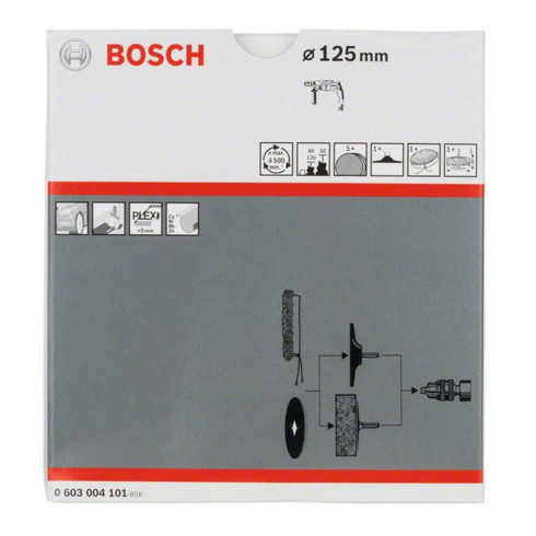 Bosch Set di lucidatura S 24 8pz. per trapano
