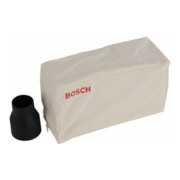 Bosch Sacchetto per polvere con adattatore modello 2 (ovale) per pialla manuale in tessuto