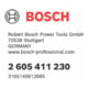 Bosch Sacchetto raccoglipolvere per troncatrici e troncatrici adatto a GCM 10 J-5
