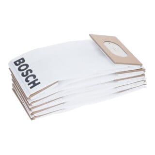 Sacs à poussière Bosch pour ponceuses à bande, ponceuses excentriques, ponceuses vibrantes et fraiseuses universelles