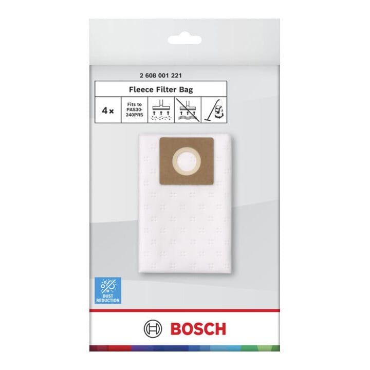 Bosch Sacs en non-tissé pour aspirateur, 420 x 420 mm