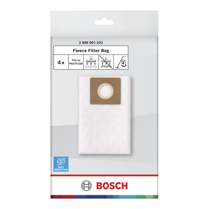 Bosch Sacs en non-tissé pour aspirateur, 520 x 500 mm