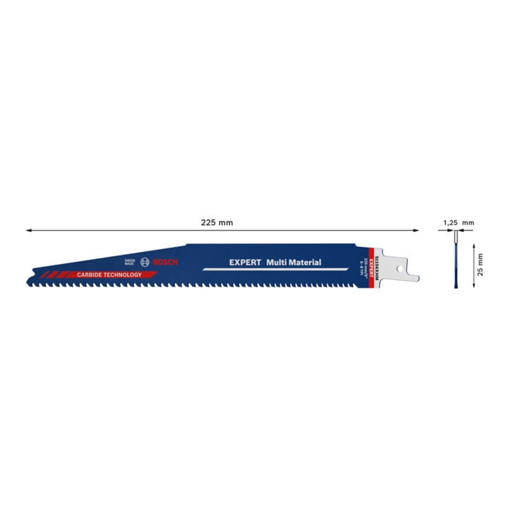 BOSCH Säbelsägeblätter-Set, Bezeichnung: 1156XHM-E