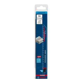 Bosch Säbelsägeblatt EXPERT S 1141 HM VE à 10 Stück Aerated Concrete